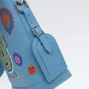LOUIS VUITTON Monogram Yayoi Kusama Hobo Cruiser Bag Blue M21716 LV Auth 79276SM-23