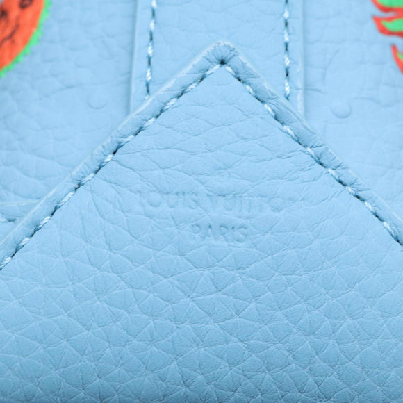 LOUIS VUITTON Monogram Yayoi Kusama Hobo Cruiser Bag Blue M21716 LV Auth 79276SM