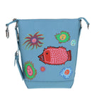 LOUIS VUITTON Monogram Yayoi Kusama Hobo Cruiser Bag Blue M21716 LV Auth 79276SM-13