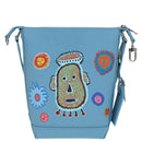 LOUIS VUITTON Monogram Yayoi Kusama Hobo Cruiser Bag Blue M21716 LV Auth 79276SM-2