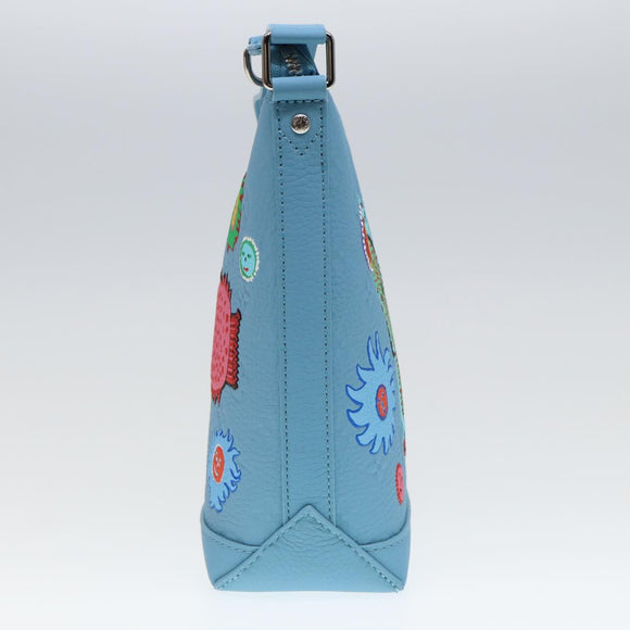 LOUIS VUITTON Monogram Yayoi Kusama Hobo Cruiser Bag Blue M21716 LV Auth 79276SM