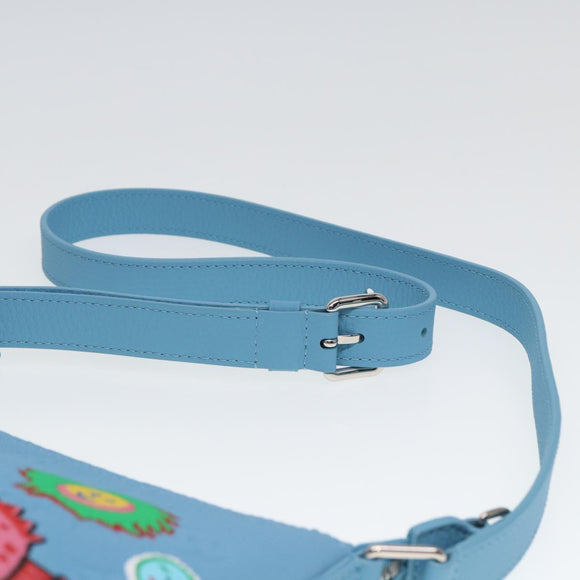 LOUIS VUITTON Monogram Yayoi Kusama Hobo Cruiser Bag Blue M21716 LV Auth 79276SM