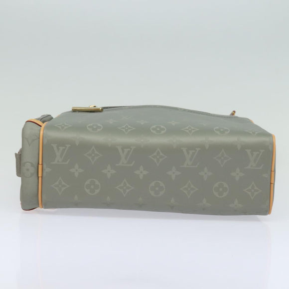 LOUIS VUITTON Monogram titanium Cameratas Schoudertas Grijs M43884 Auth 79277SAM