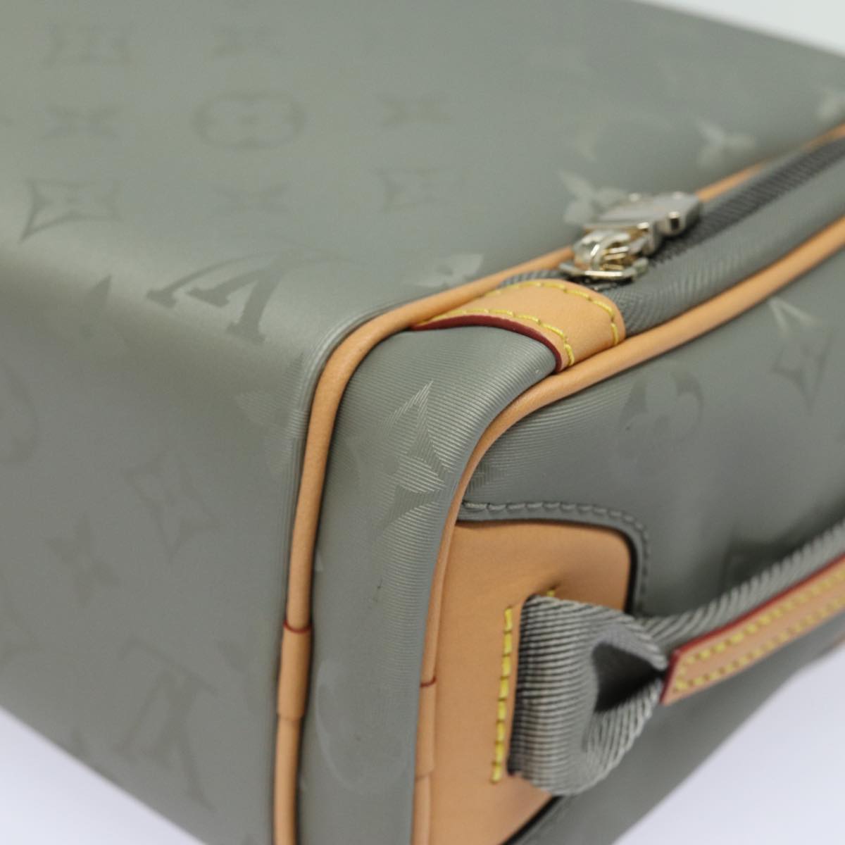 LOUIS VUITTON Monogram titanium Camera Bag Shoulder Bag Gray M43884 Auth 79277SA