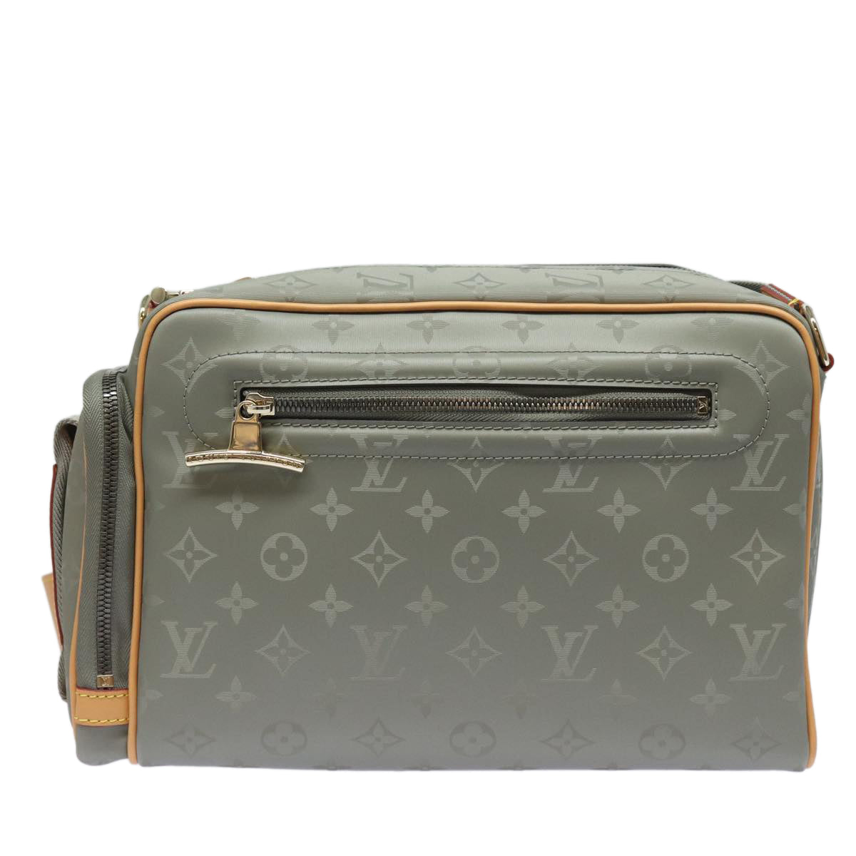 LOUIS VUITTON Monogram titanium Camera Bag Shoulder Bag Gray M43884 Auth 79277SA