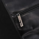 GUCCI Tote Bag Leather Canvas Black 019 2058 Auth 79287-20