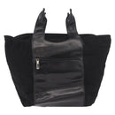 GUCCI Tote Bag Leather Canvas Black 019 2058 Auth 79287-13