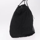 GUCCI Tote Bag Leather Canvas Black 019 2058 Auth 79287-4