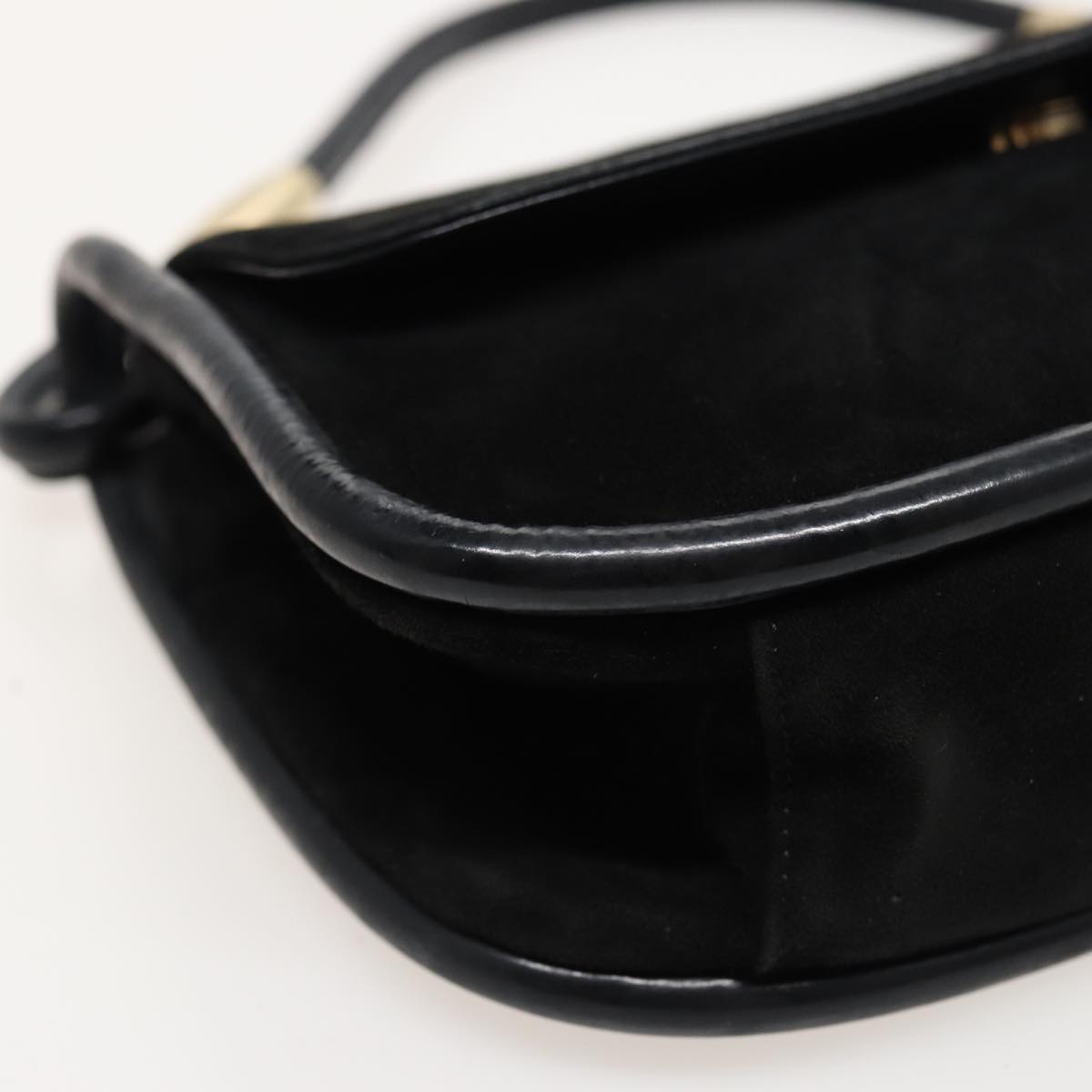 GUCCI Shoulder Bag Leather Black 001 2684 1777 Auth 79291