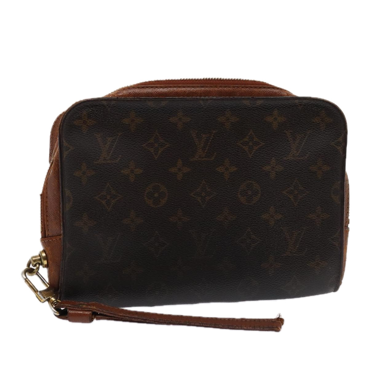 LOUIS VUITTON Monogram Orsay Clutch Bag M51790 LV Auth 79295