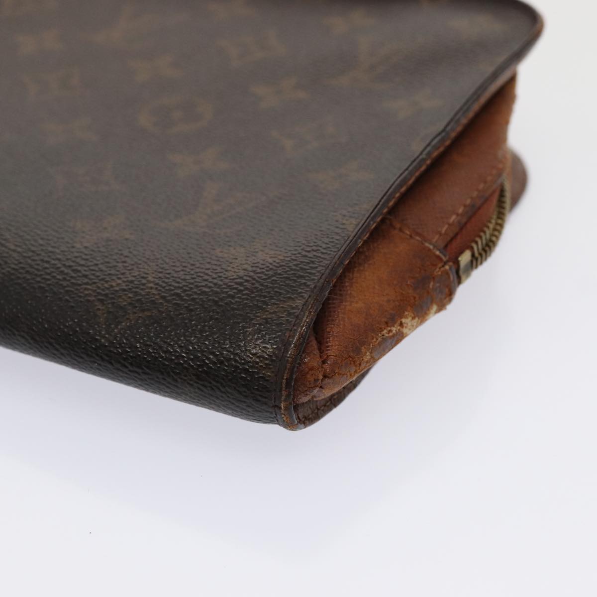 LOUIS VUITTON Monogram Orsay Clutch Bag M51790 LV Auth 79295