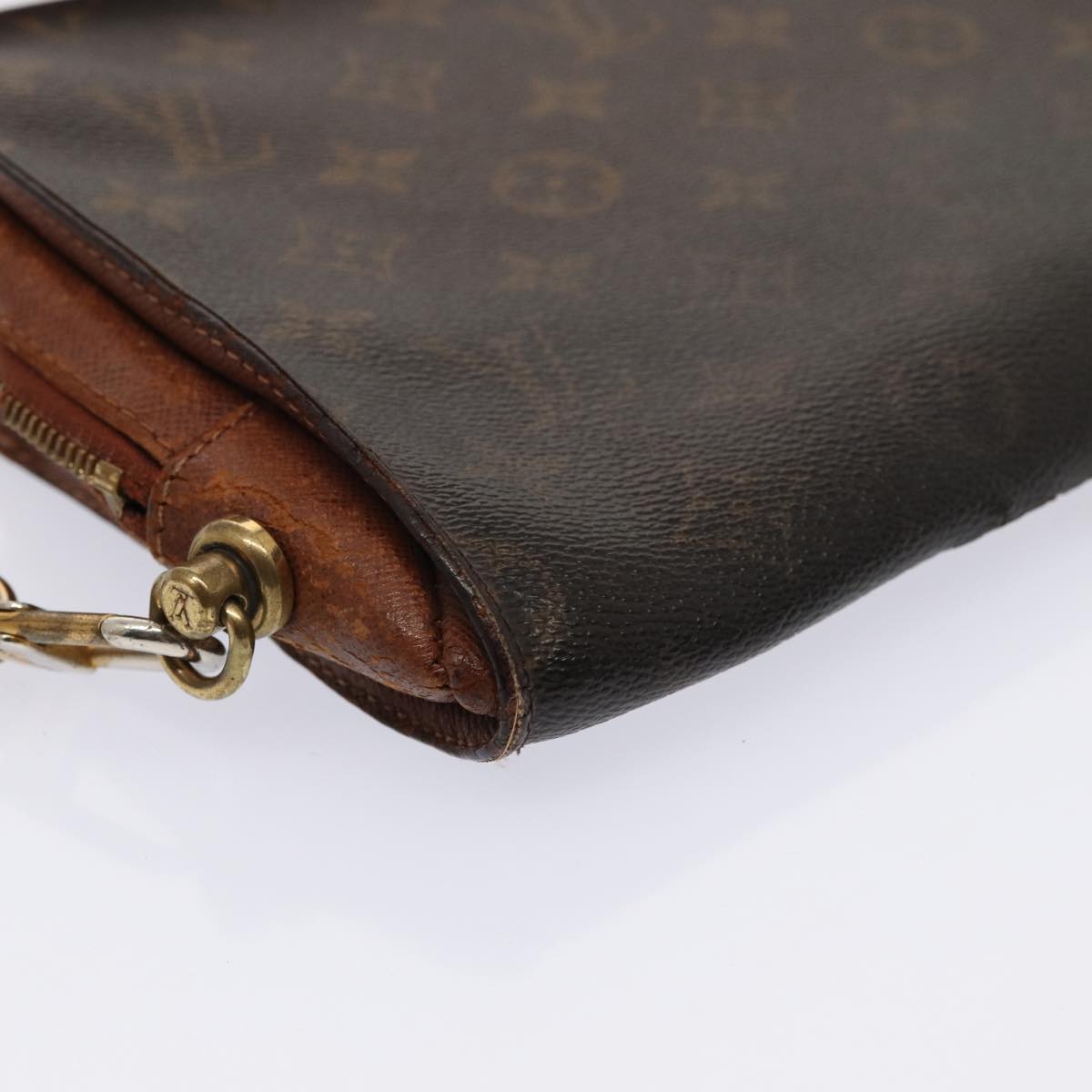 LOUIS VUITTON Monogram Orsay Clutch Bag M51790 LV Auth 79295