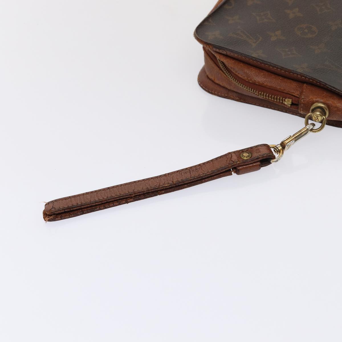 LOUIS VUITTON Monogram Orsay Clutch Bag M51790 LV Auth 79295