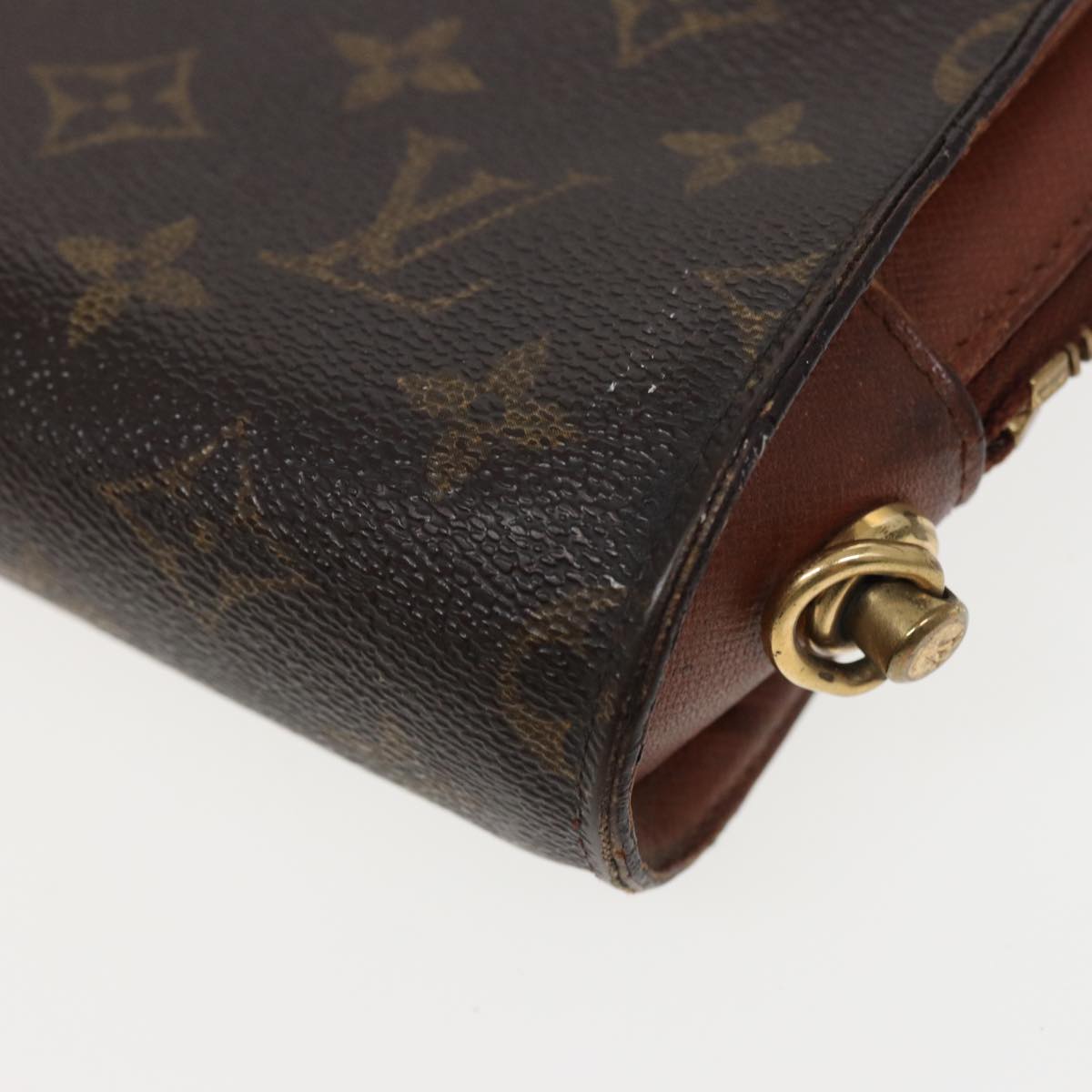 LOUIS VUITTON Monogram Orsay Clutch Bag M51790 LV Auth 79299