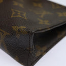 LOUIS VUITTON Monogram Poche Toilette 15 Pouch M47546 LV Auth 79335-16