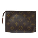 LOUIS VUITTON Monogram Poche Toilette 15 Pouch M47546 LV Auth 79335-2
