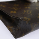 LOUIS VUITTON Monogram Poche Toilette 15 Pouch M47546 LV Auth 79335-7