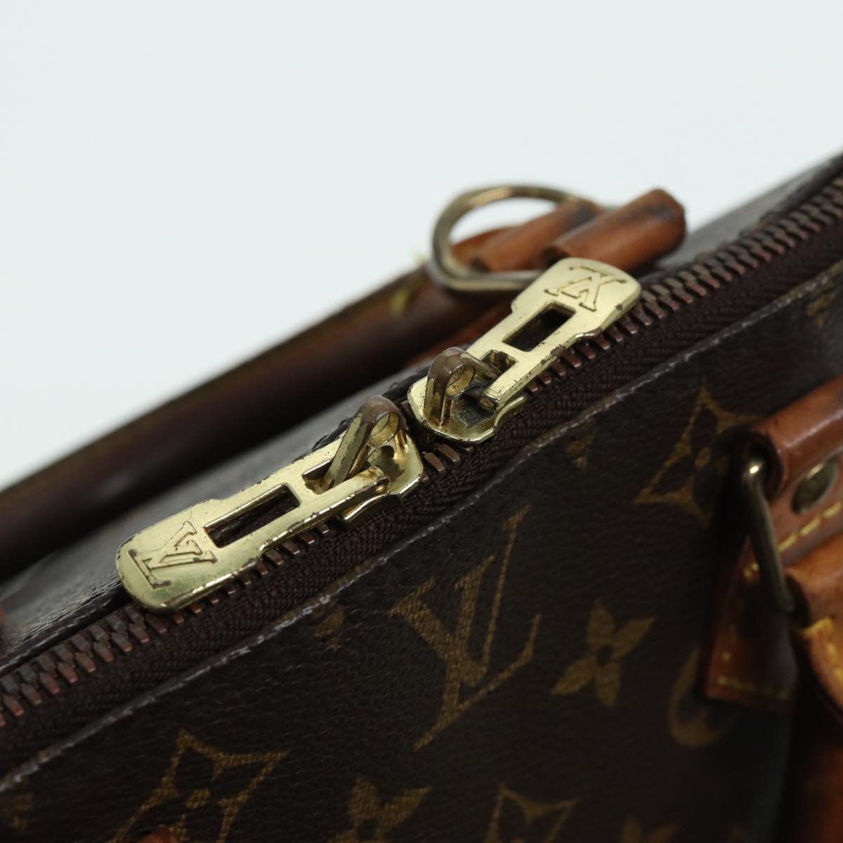 LOUIS VUITTON Monogram Alma Hand Bag M51130 LV Auth 79340