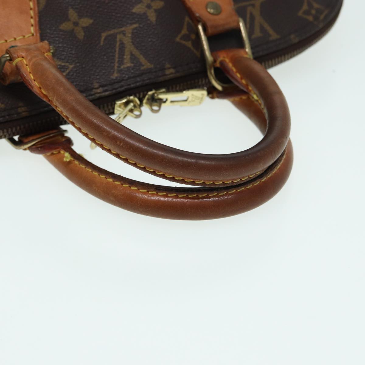 LOUIS VUITTON Monogram Alma Hand Bag M51130 LV Auth 79340