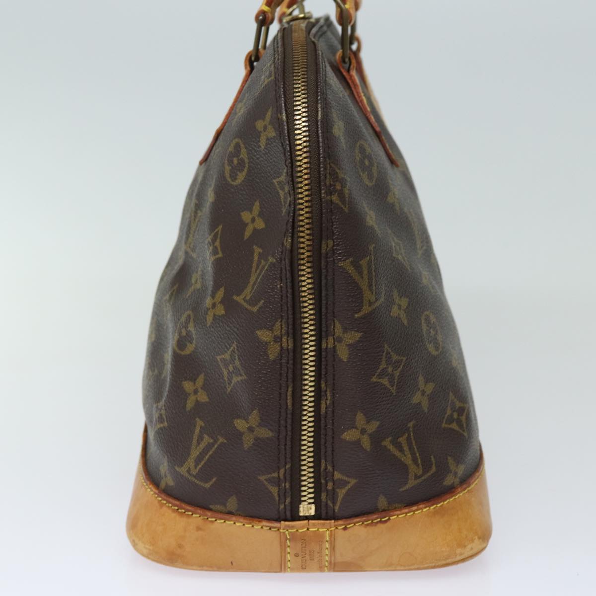 LOUIS VUITTON Monogram Alma Hand Bag M51130 LV Auth 79341