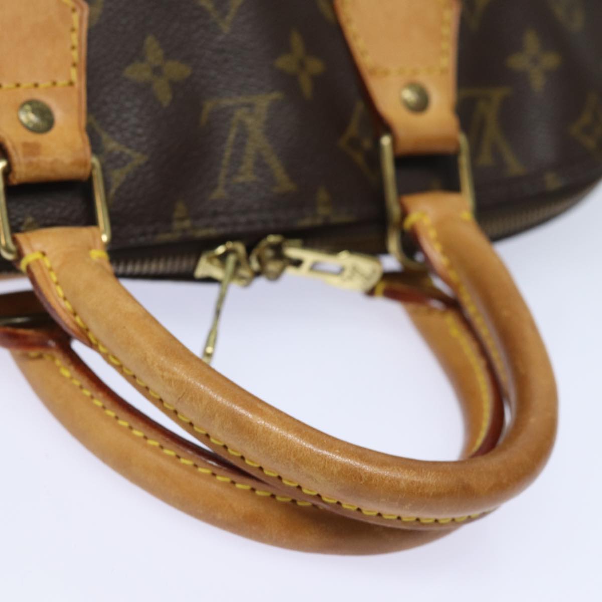 LOUIS VUITTON Monogram Alma Hand Bag M51130 LV Auth 79341