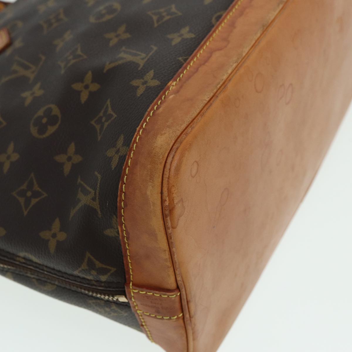 LOUIS VUITTON Monogram Alma Hand Bag M51130 LV Auth 79344