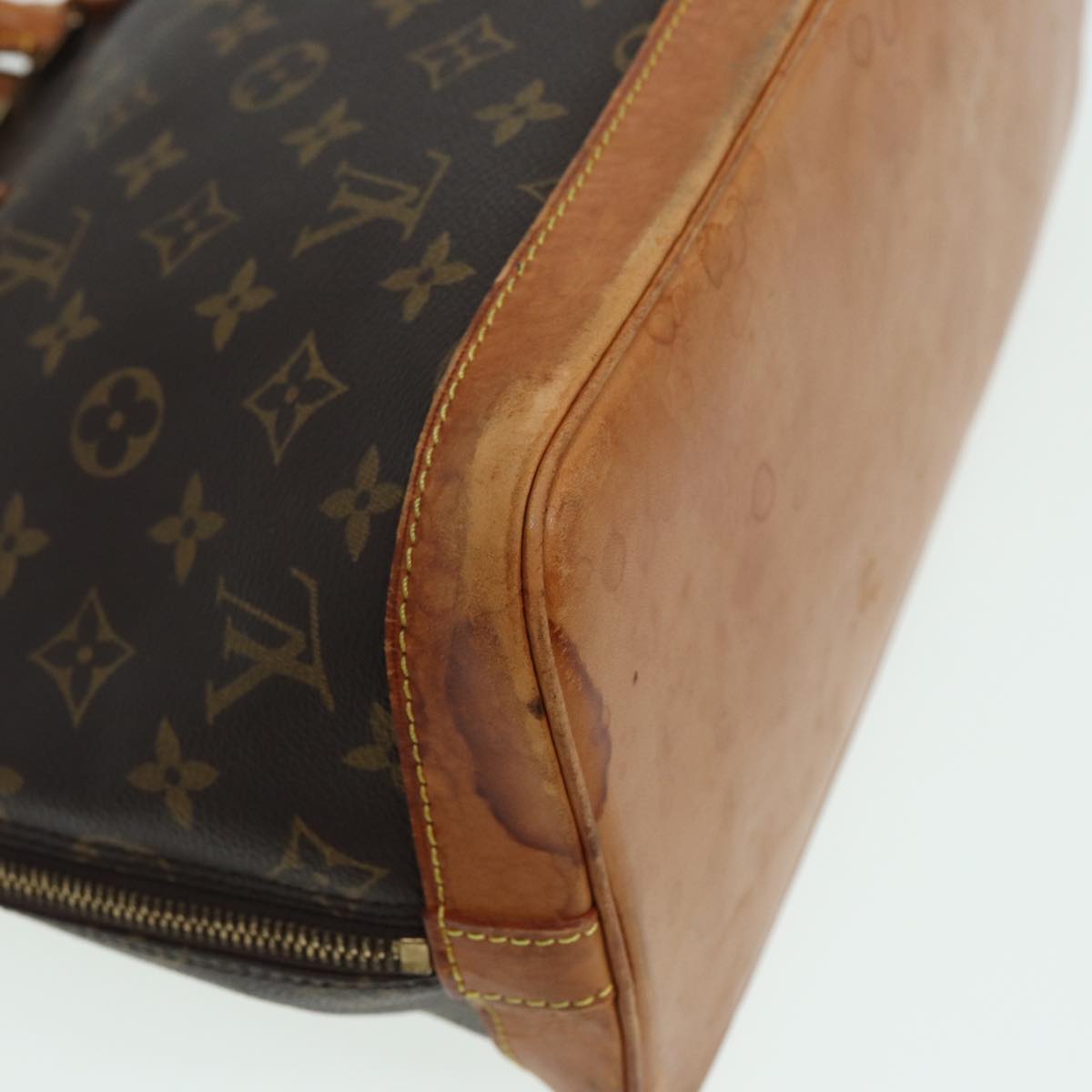 LOUIS VUITTON Monogram Alma Hand Bag M51130 LV Auth 79344