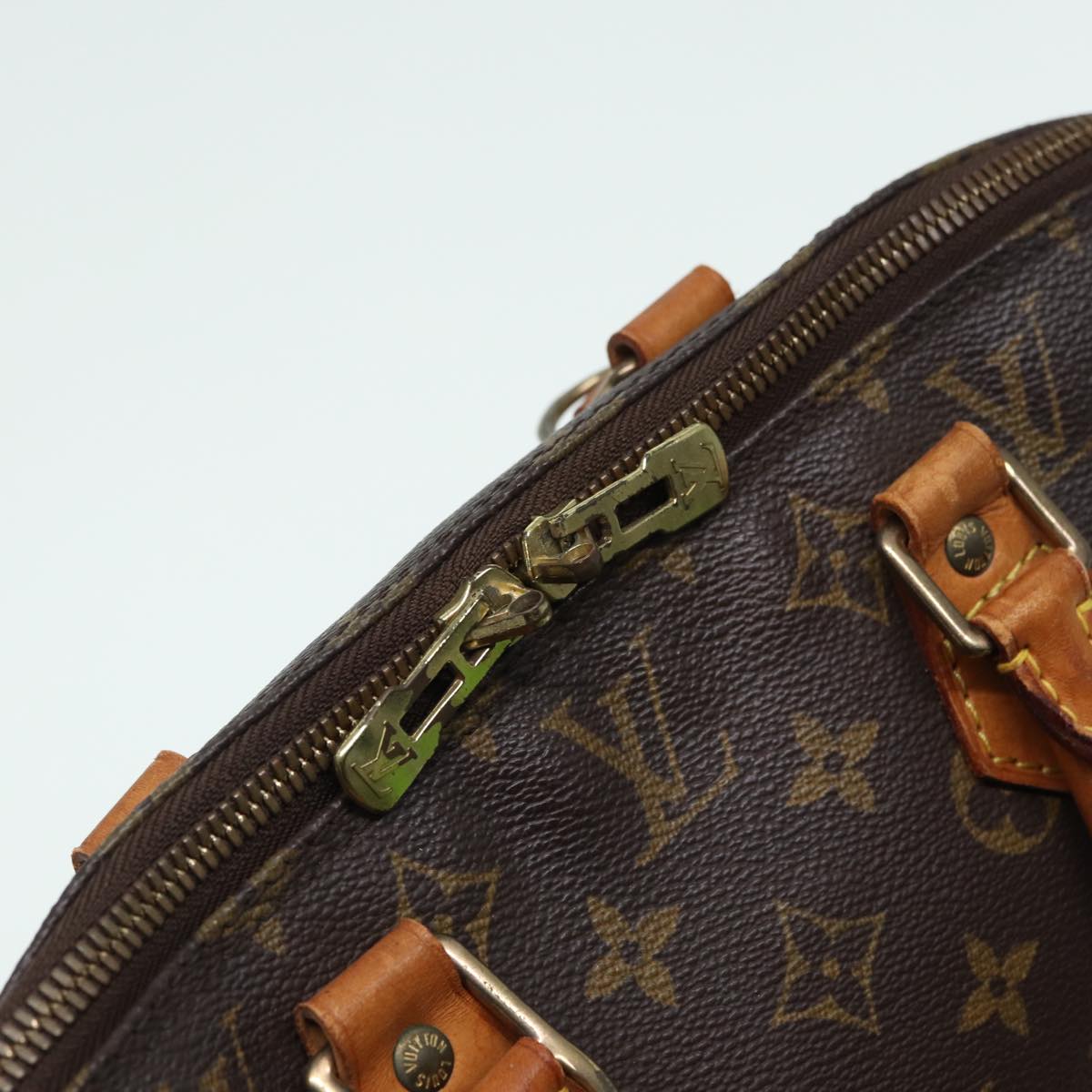 LOUIS VUITTON Monogram Alma Hand Bag M51130 LV Auth 79344