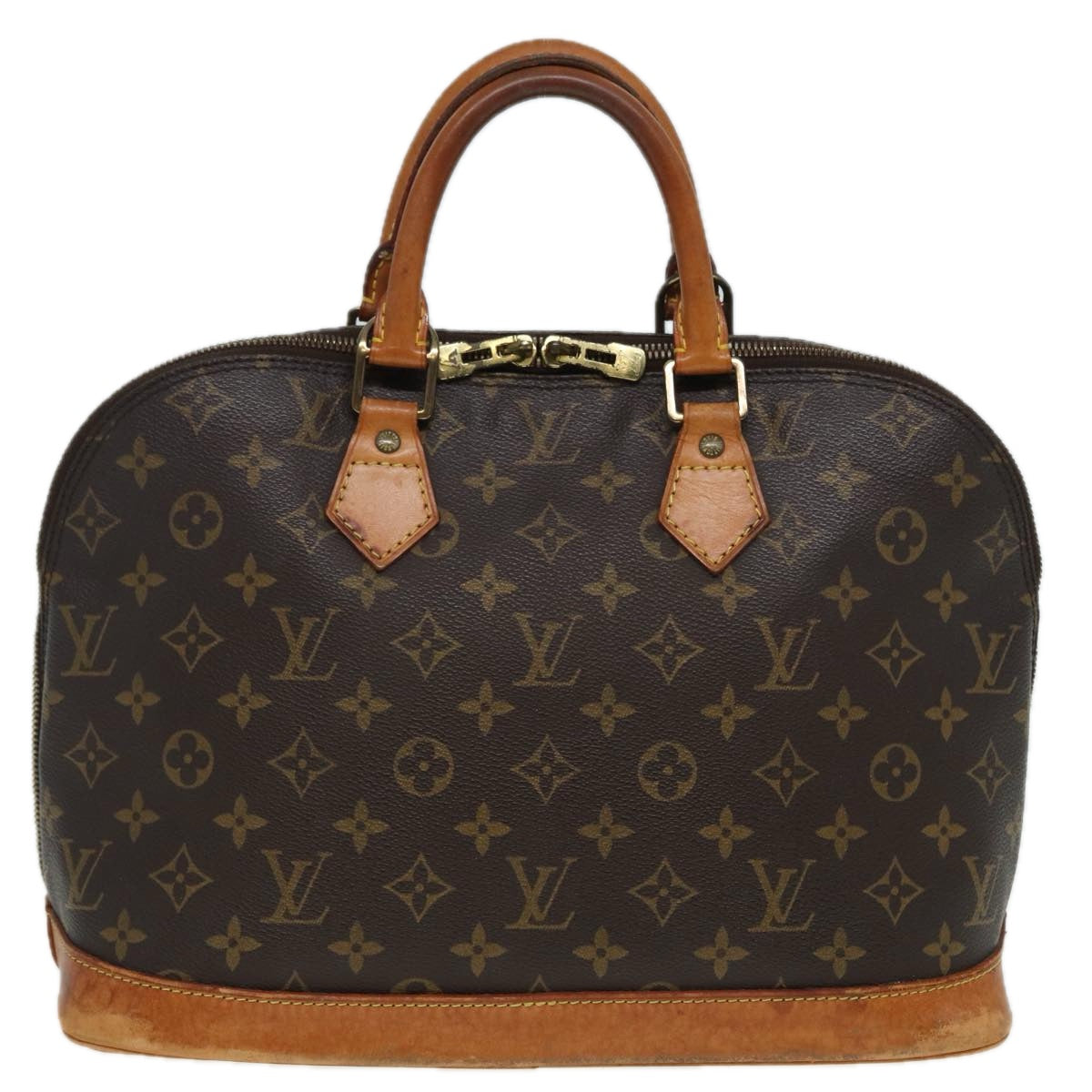 LOUIS VUITTON Monogram Alma Hand Bag M51130 LV Auth 79344