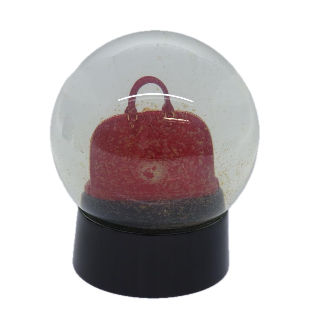 LOUIS VUITTON Snow Globe Alma VIP Limited Clear Red LV Auth 79347 - 0