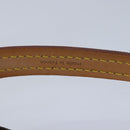 LOUIS VUITTON Monogram Less Baxter MM Dog Leash M58056 LV Auth 79348-16