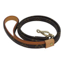 LOUIS VUITTON Monogram Less Baxter MM Dog Leash M58056 LV Auth 79348-1