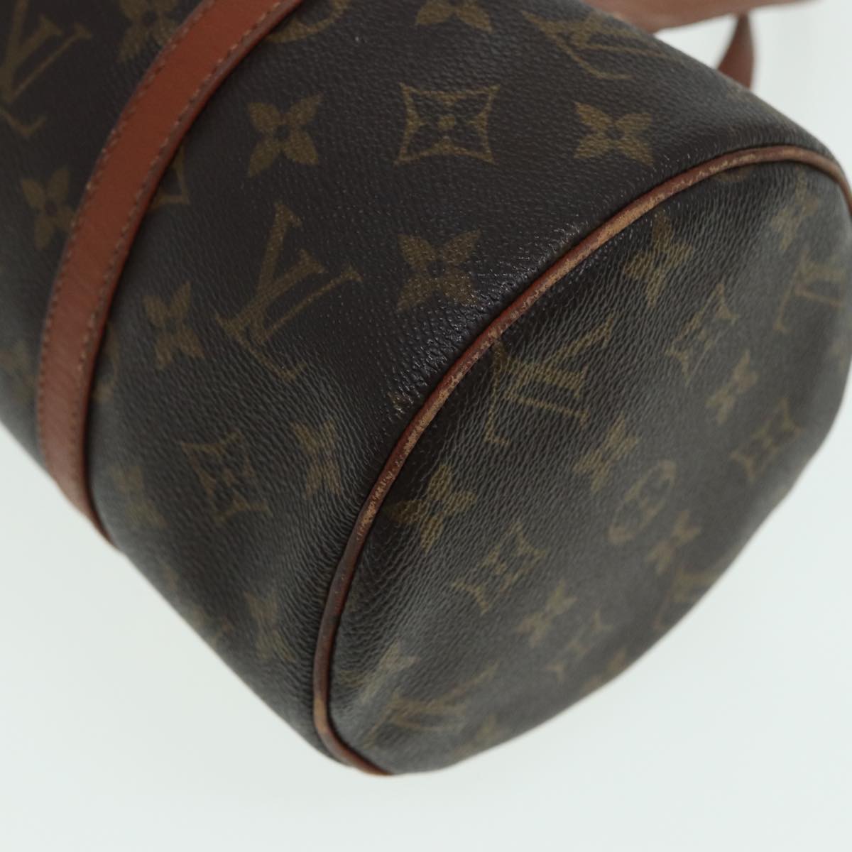 LOUIS VUITTON Monogram Papillon 30 Hand Bag M51385 LV Auth 79349