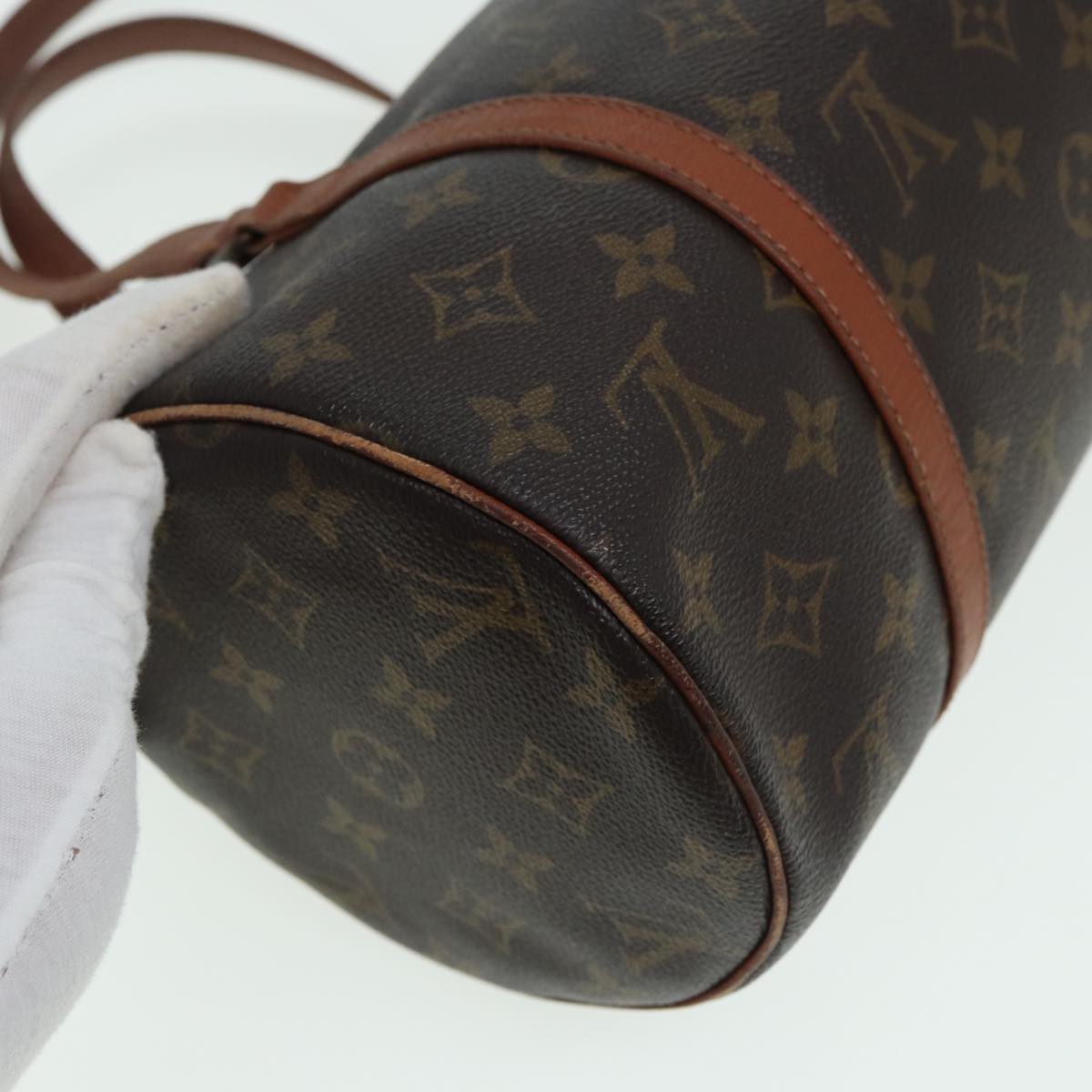 LOUIS VUITTON Monogram Papillon 30 Hand Bag M51385 LV Auth 79349