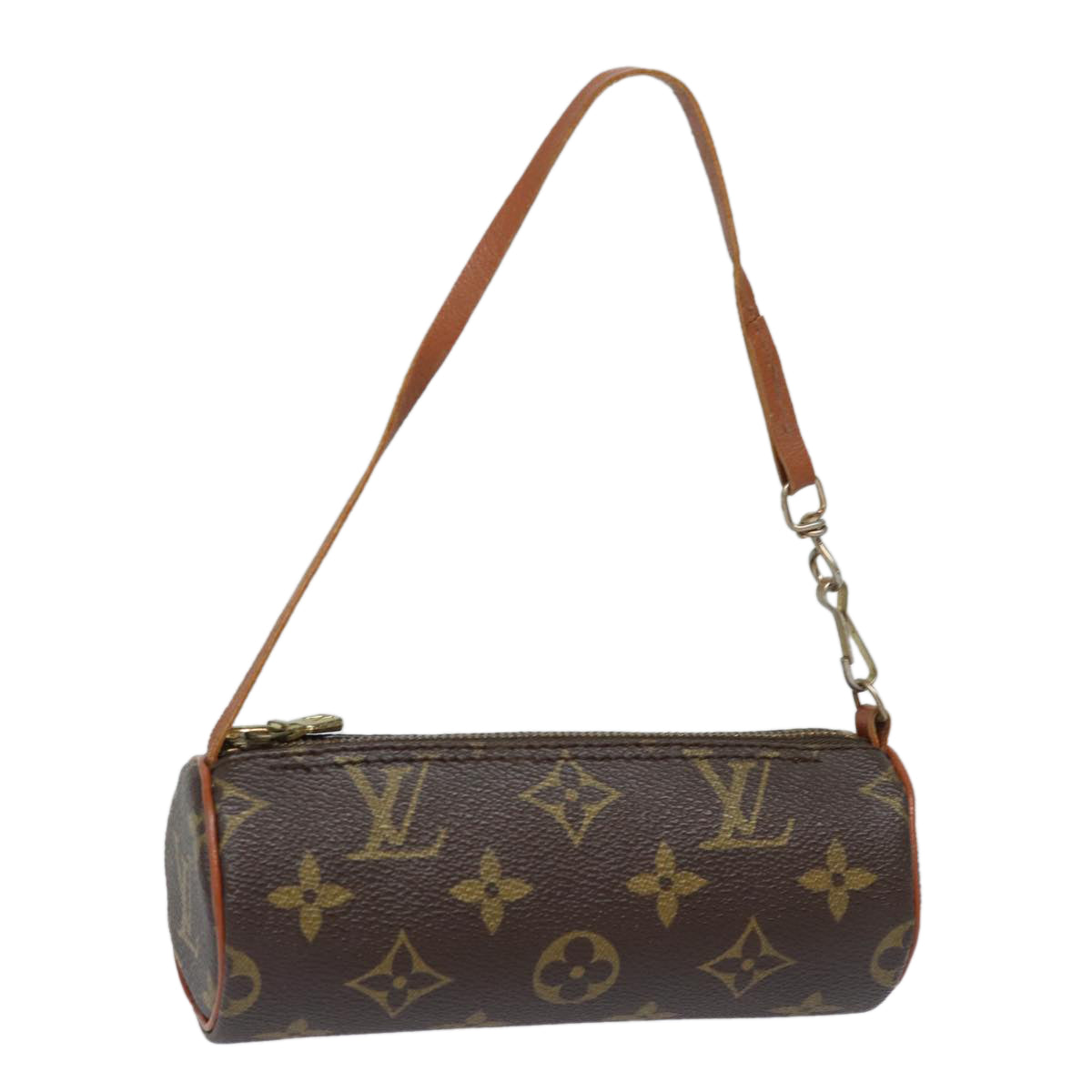 LOUIS VUITTON Monogram Papillon Pouch Pouch LV Auth 79350