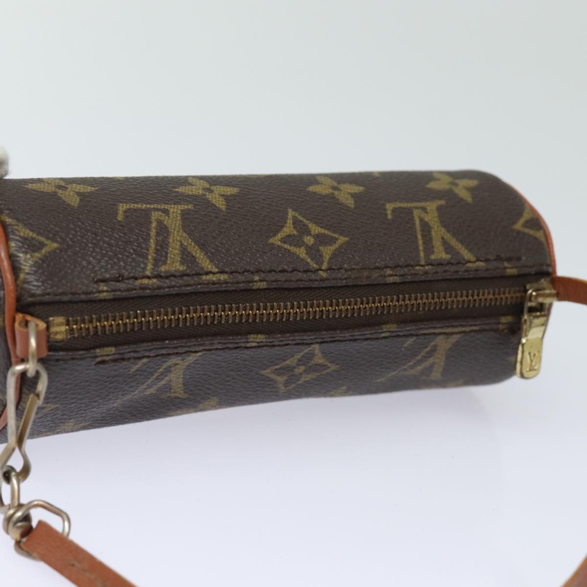 LOUIS VUITTON Monogram Papillon Pouch Pouch LV Auth 79350