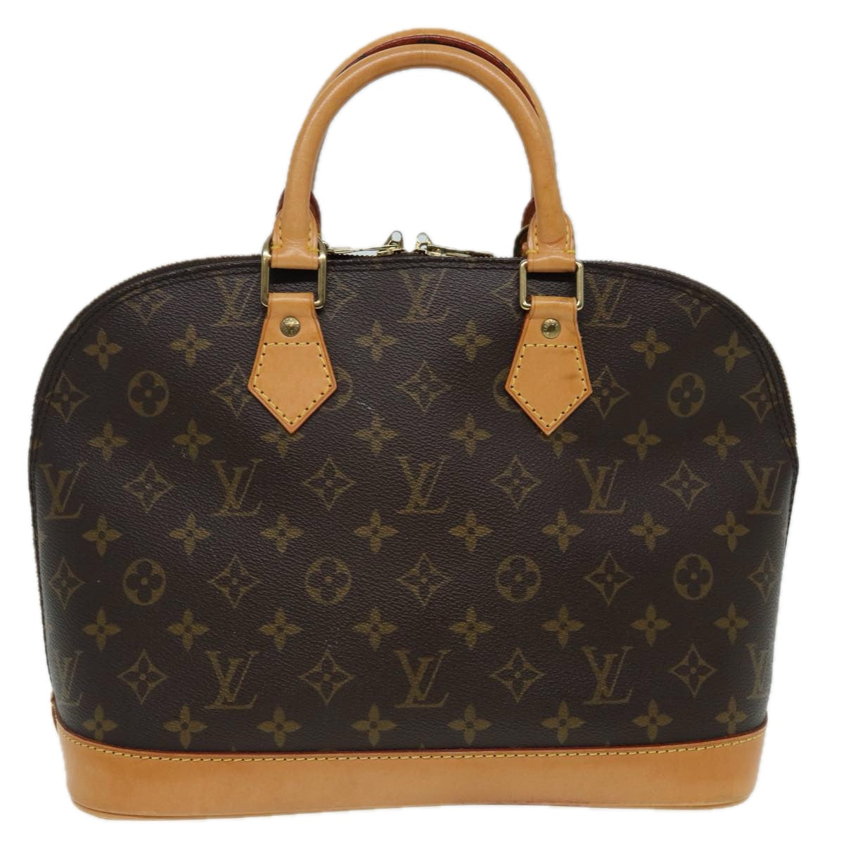 LOUIS VUITTON Monogram Alma Hand Bag M51130 LV Auth 79351