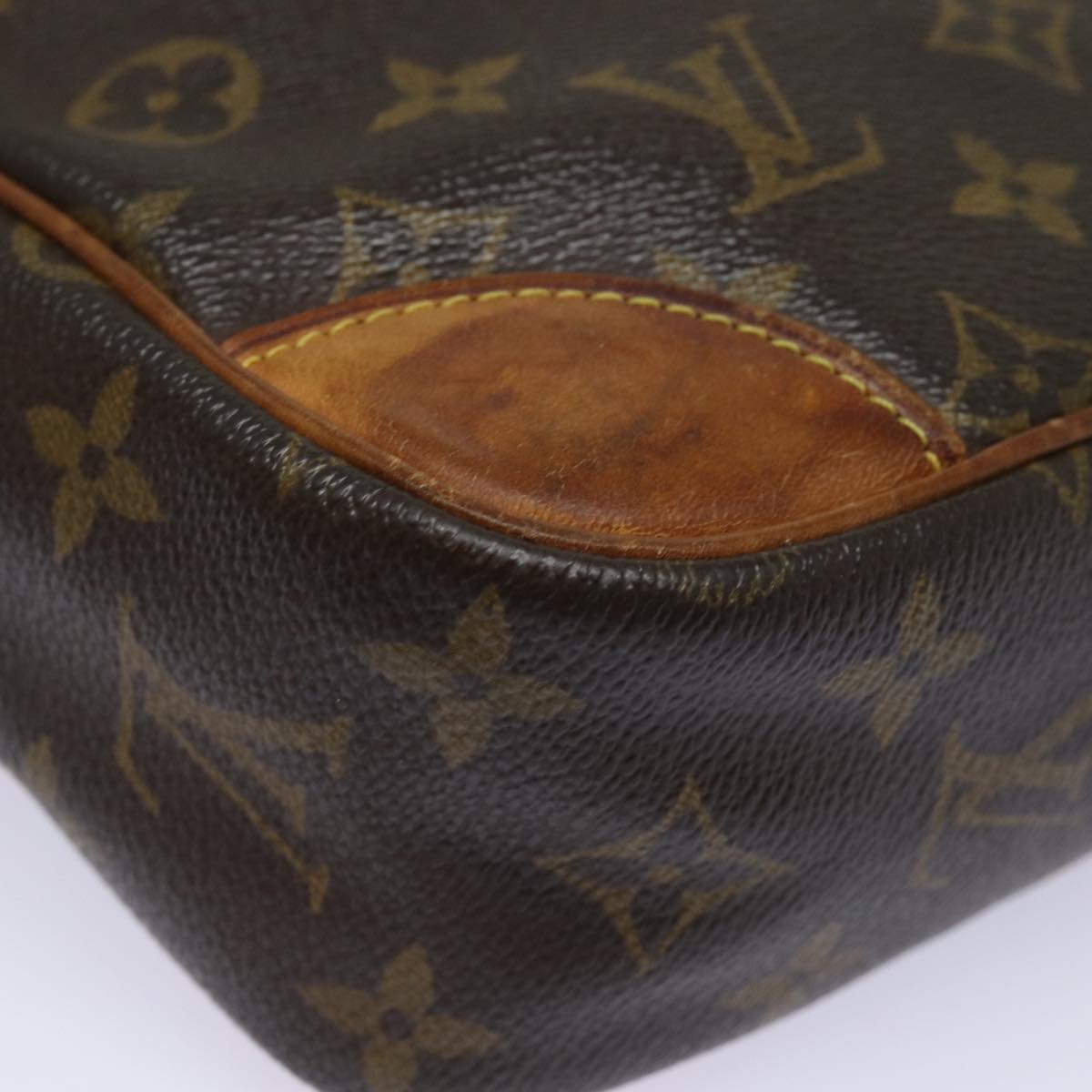 LOUIS VUITTON Monogram Compiegne 28 Clutch Bag M51845 LV Auth 79352