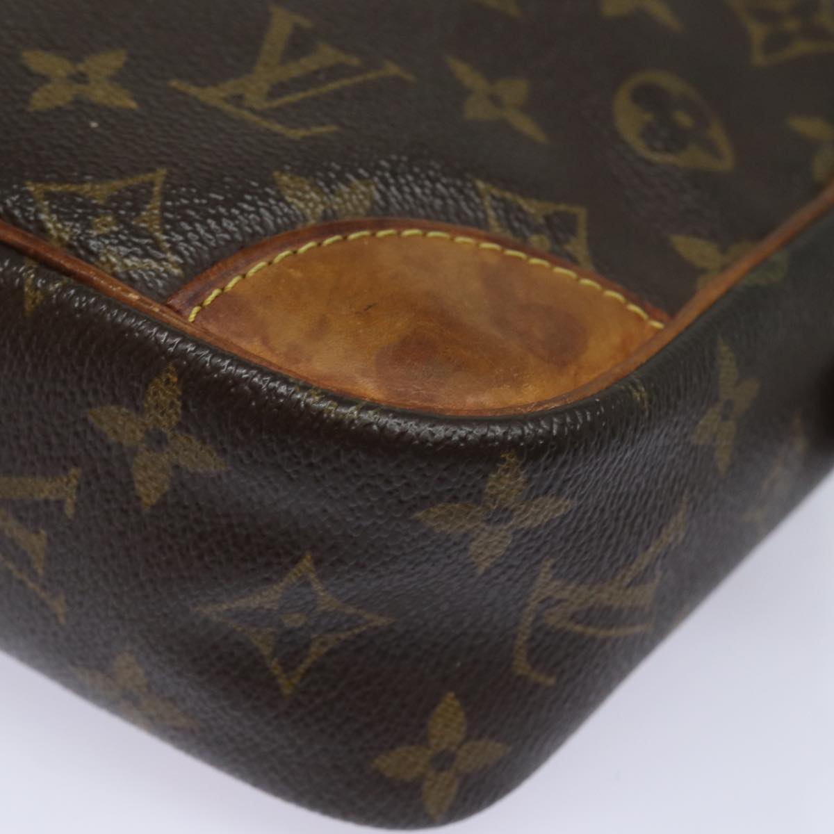 LOUIS VUITTON Monogram Compiegne 28 Clutch Bag M51845 LV Auth 79352