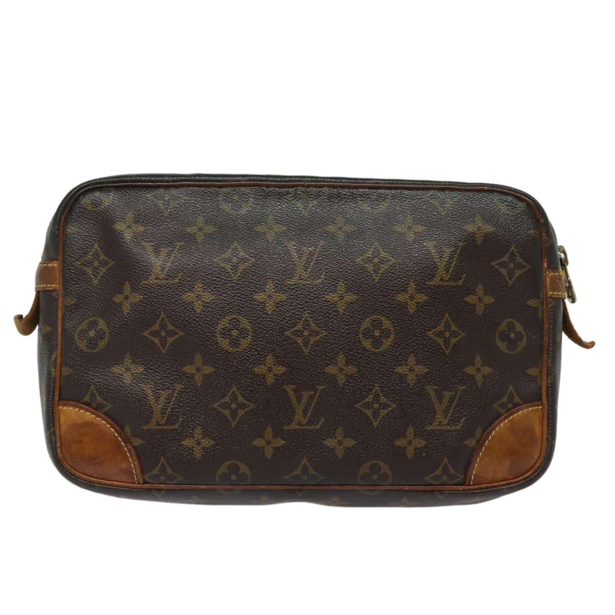 LOUIS VUITTON Monogram Compiegne 28 Clutch Bag M51845 LV Auth 79352 - 0