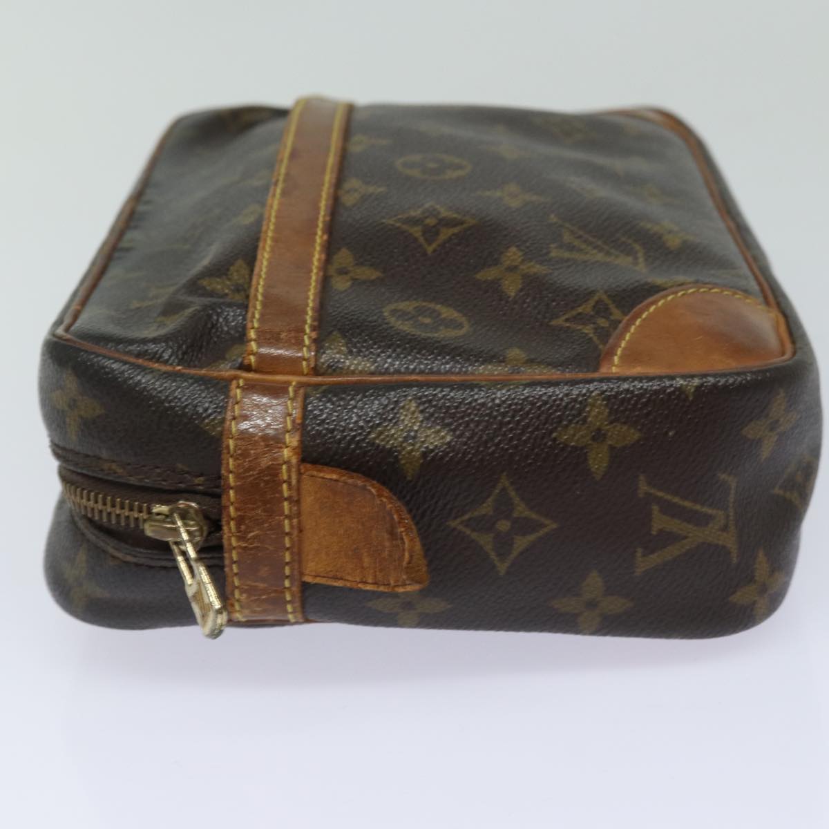 LOUIS VUITTON Monogram Compiegne 28 Clutch Bag M51845 LV Auth 79352