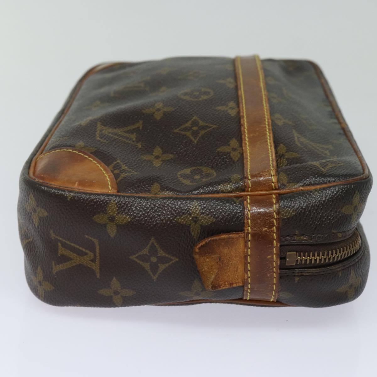 LOUIS VUITTON Monogram Compiegne 28 Clutch Bag M51845 LV Auth 79352