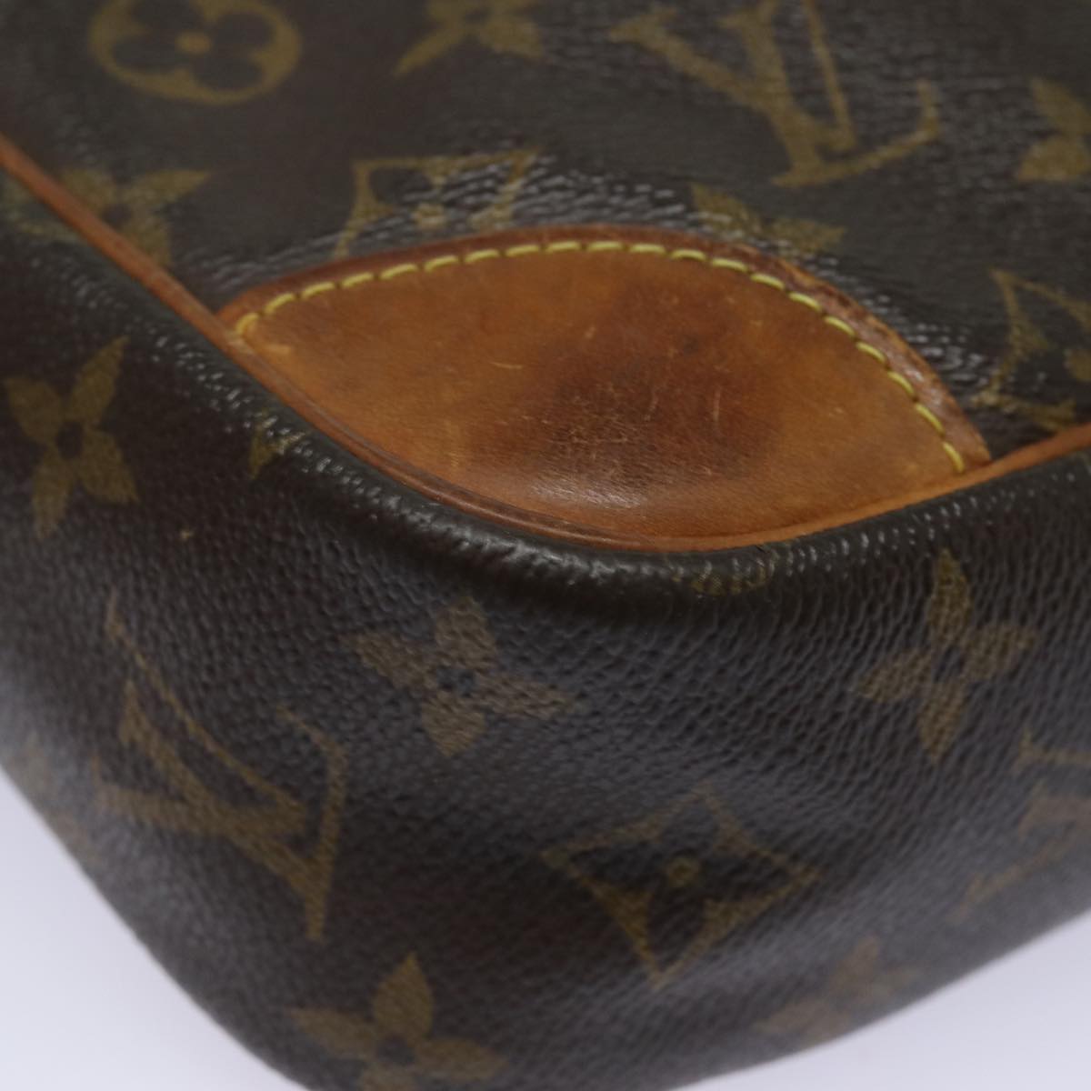 LOUIS VUITTON Monogram Compiegne 28 Clutch Bag M51845 LV Auth 79352