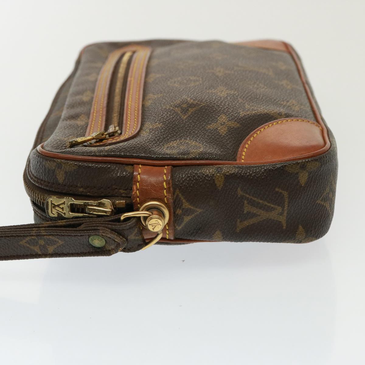 LOUIS VUITTON Monogram Marly Dragonne GM Clutch Bag M51825 LV Auth 79355