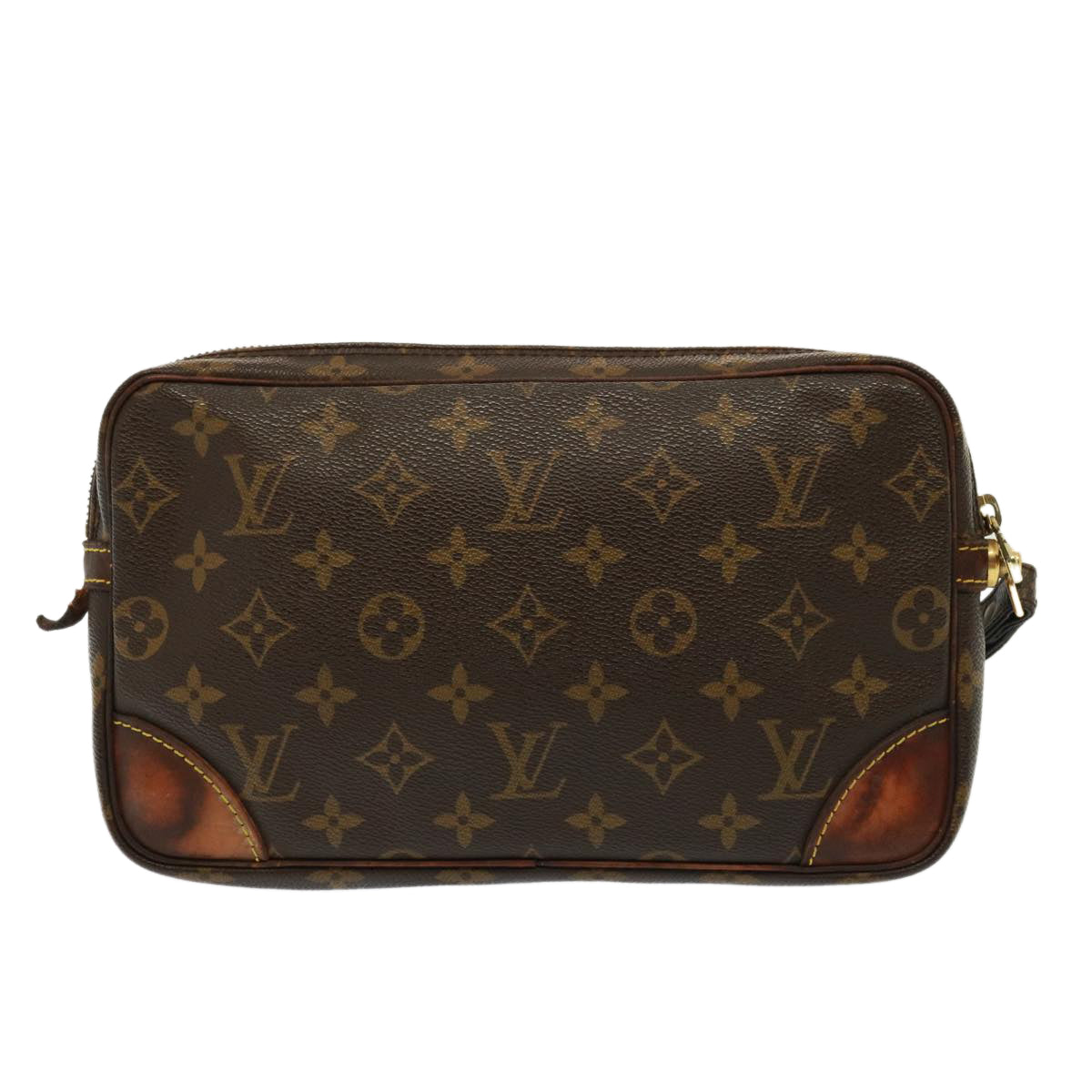 LOUIS VUITTON Monogram Marly Dragonne GM Clutch Bag M51825 LV Auth 79359 - 0