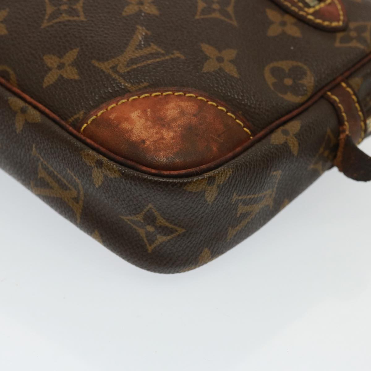 LOUIS VUITTON Monogram Marly Dragonne GM Clutch Bag M51825 LV Auth 79359