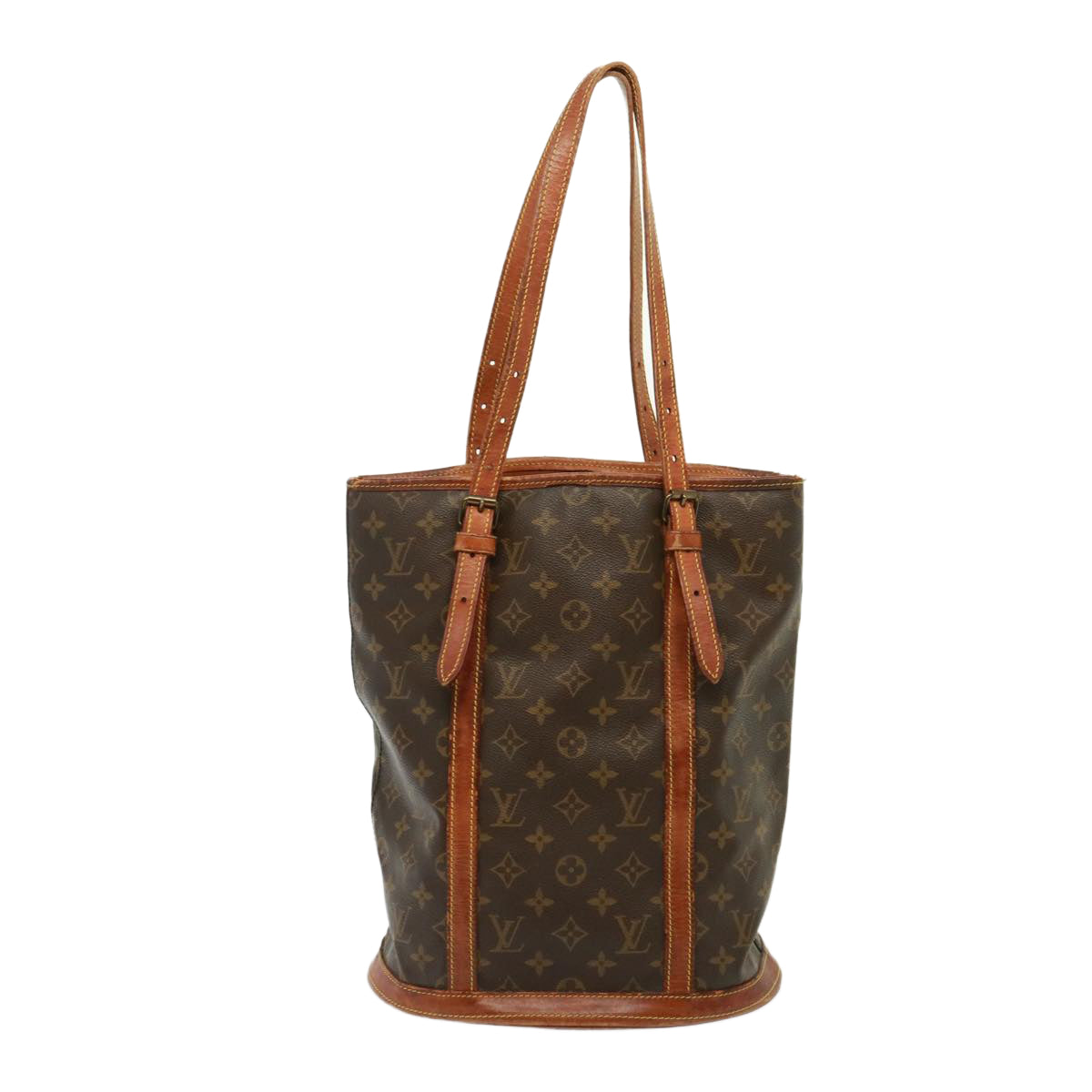 LOUIS VUITTON Monogram Bucket GM Shoulder Bag M42236 LV Auth 79372