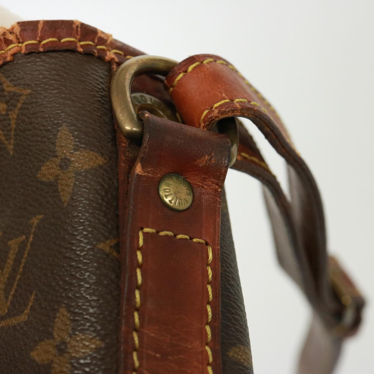 LOUIS VUITTON Monogram Noe Shoulder Bag M42224 LV Auth 79377