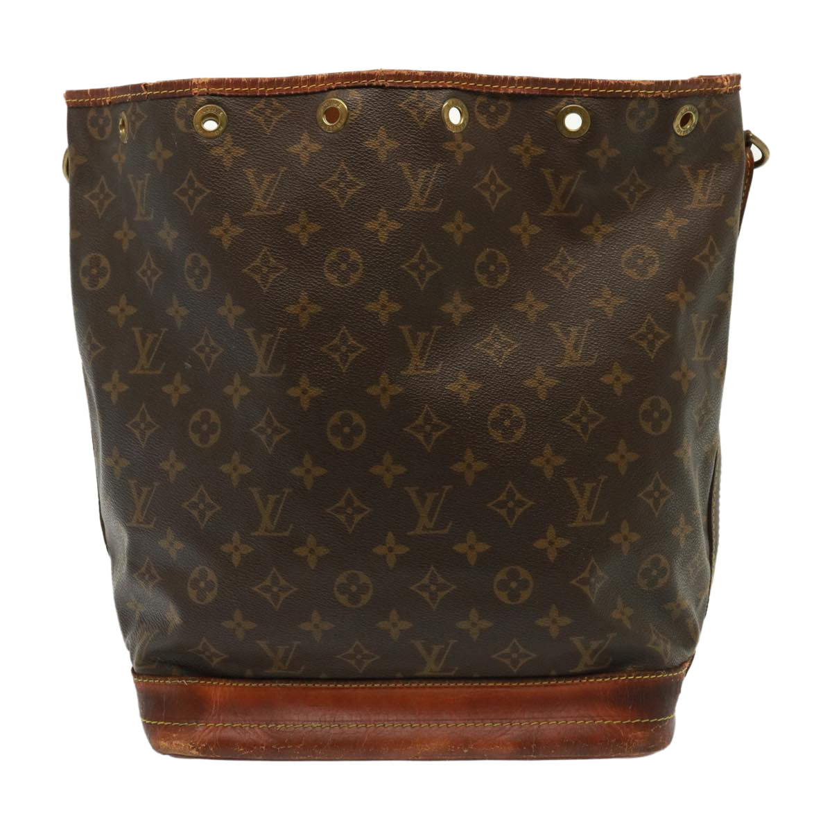 LOUIS VUITTON Monogram Noe Shoulder Bag M42224 LV Auth 79377