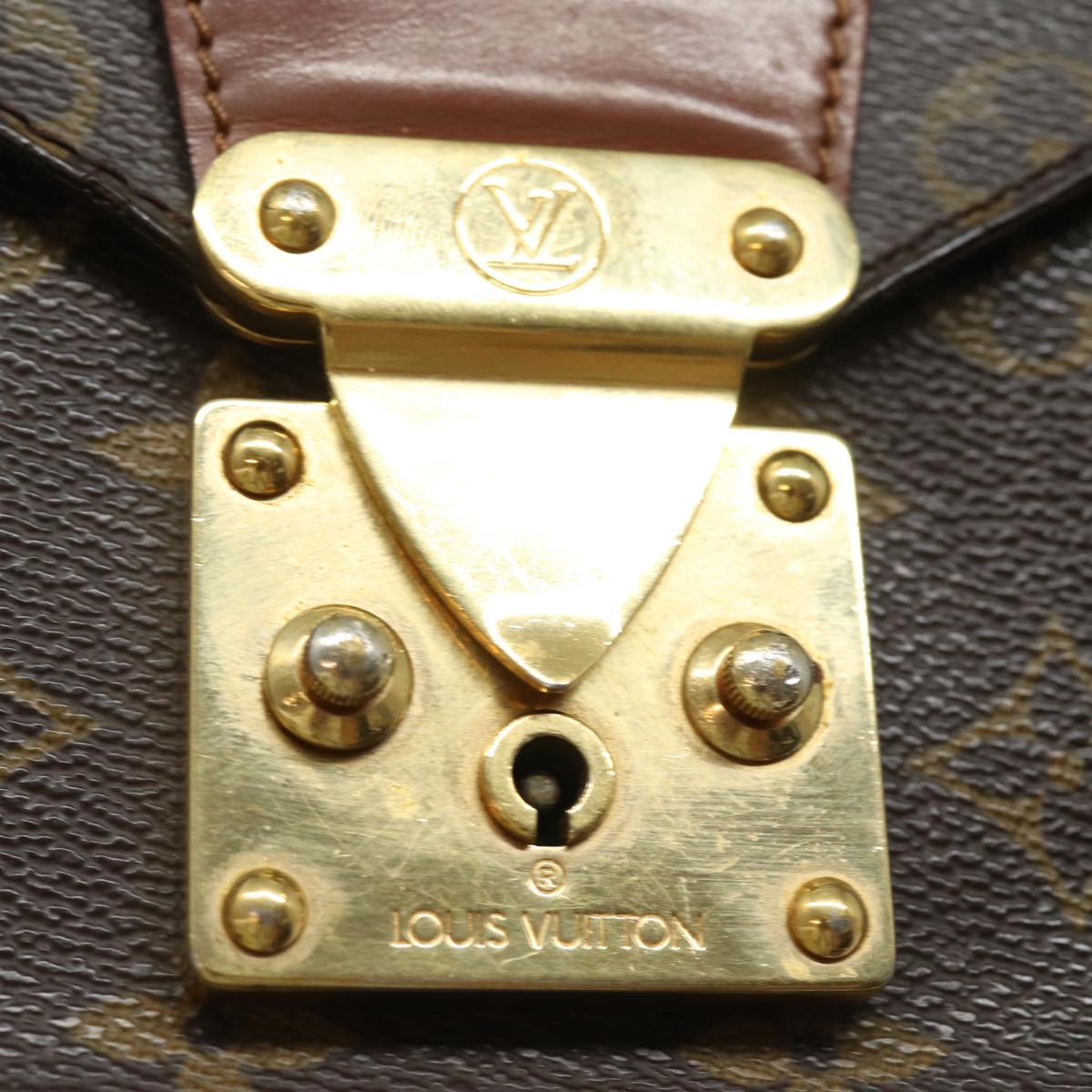 LOUIS VUITTON Monogram Monceau 26 Shoulder Bag M51187 LV Auth 79383